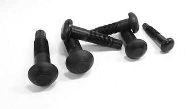 Kepala Bulat Baja Karbon Hitam Fosfat Hex Bolt M16 - M30 JIS Standard