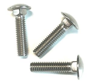 M4 - M52 Round Head Bolt Dengan Oval Neck DIN / JIS / BS / ANSI Standard