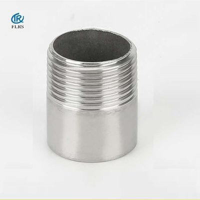 ASTM A733 Male Threaded NPT PN10 TBE PBE Minyak / Galvanis / Pipa Nipple