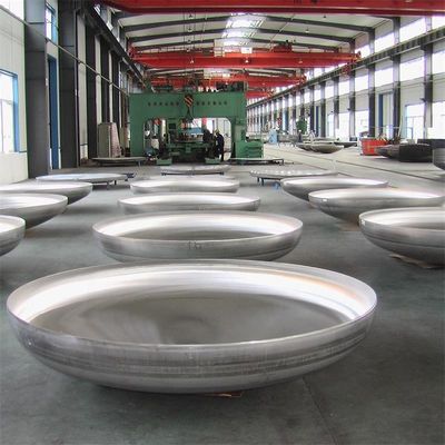 89MM Dicat Minyak Elliptical Pressure Vessel Dished Berakhir