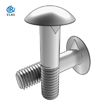 BSW Thread Metal Building Alloy Steel Round Head Bolt