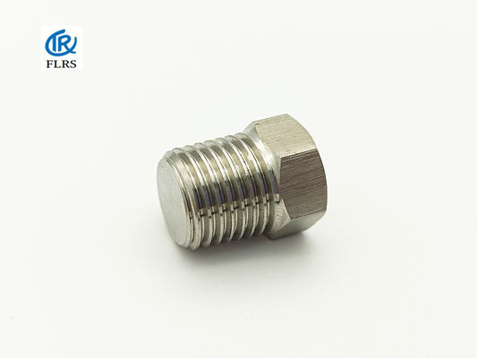 ASME B16.11 Kepala Hexagon NPT BSPT A182 Colokan Berulir