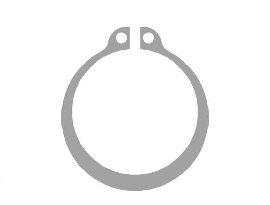 Spring Steel DIN 471 Eksternal Circlips Penahan Cincin Untuk Poros