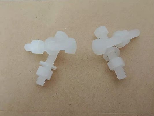 Hex Tahan Korosi PVDF. Baut Dengan Hex. Mesin Cuci Kacang Dan Datar