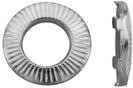 Seng Disepuh DIN 6795 Conical Knurled Lock Washer Dengan Enam Gigi